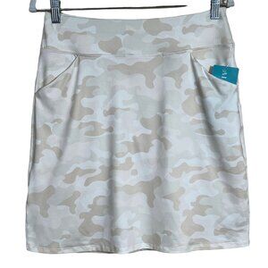 Allie Burke Golf Skort Front Pocket Camo Print Women’s XS Long